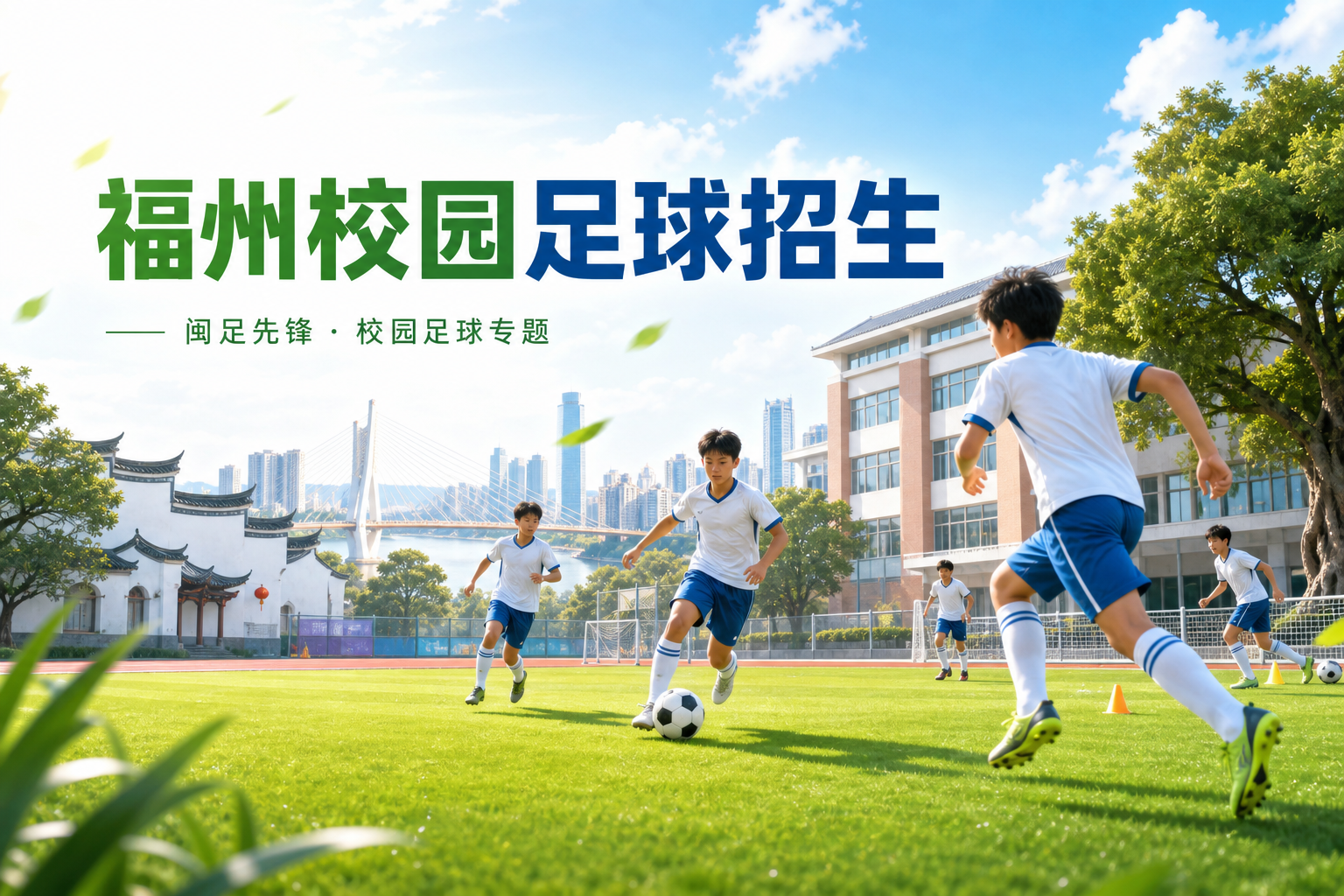 2026年福州金山中学全国青少年足球人才培养改革试点特色班招生方案