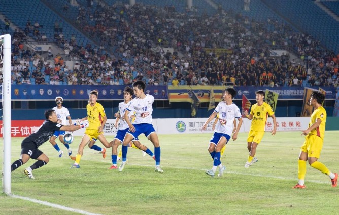 中冠联赛 | 绝杀！厦门壹零贰陆2-1险胜重庆春蕾，中冠总决赛主场开门红